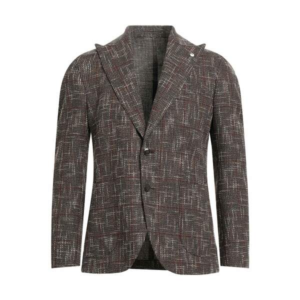 【送料無料】 エルビーエム1911 メンズ ジャケット＆ブルゾン アウター Blazers Brown