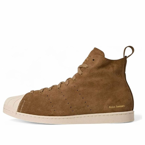 adidas アディダス メンズ スニーカー  【adidas x Wales Bonner Superstar Hi \u0027Brown\u0027 JR0217】  大きさ US_5(23.0糎)