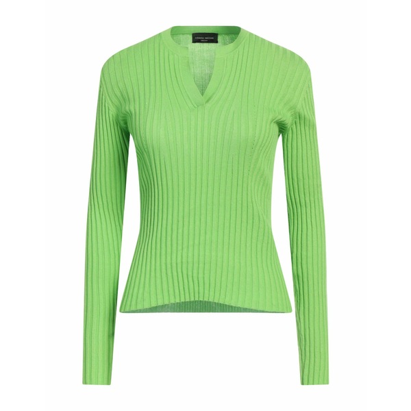 【送料無料】 ロベルトコリーナ レディース ニット&セーター アウター Sweaters Green|asty