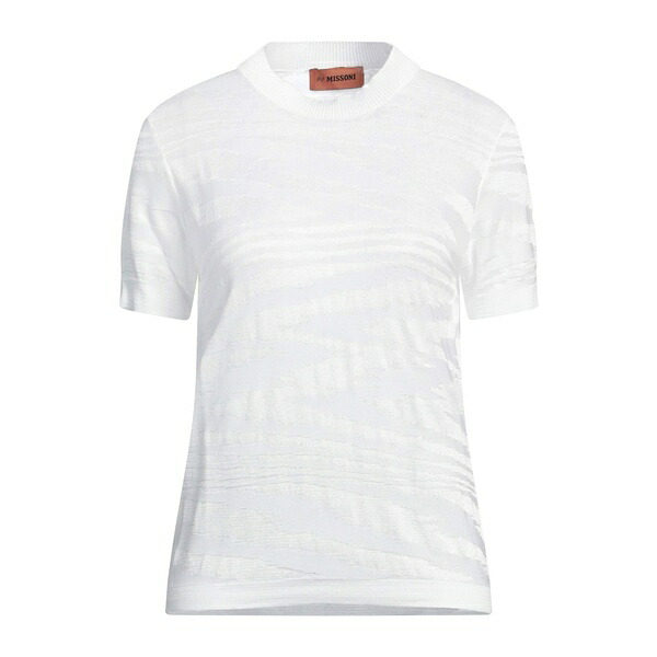 【送料無料】 ミッソーニ レディース ニット&セーター アウター Sweaters White