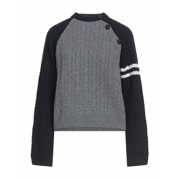 【送料無料】 エムエスジイエム レディース ニット&セーター アウター Sweaters Grey｜asty
