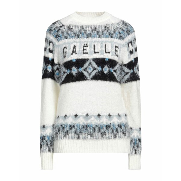 【送料無料】 ガレパリ レディース ニット&セーター アウター Sweaters White