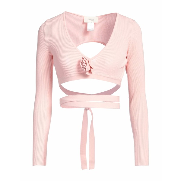 【送料無料】 ヴィコロ レディース ニット&セーター アウター Sweaters Pink｜asty