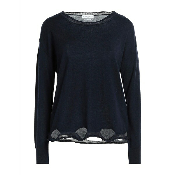【送料無料】 バランタイン レディース ニット&セーター アウター Sweaters Blue|asty