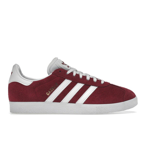 adidas アディダス メンズ スニーカー 【adidas Gazelle Collegiate Burgundy White】 サイズ US_11(29.0cm) Collegiate Burgundy/Cloud White/Gold Metallic