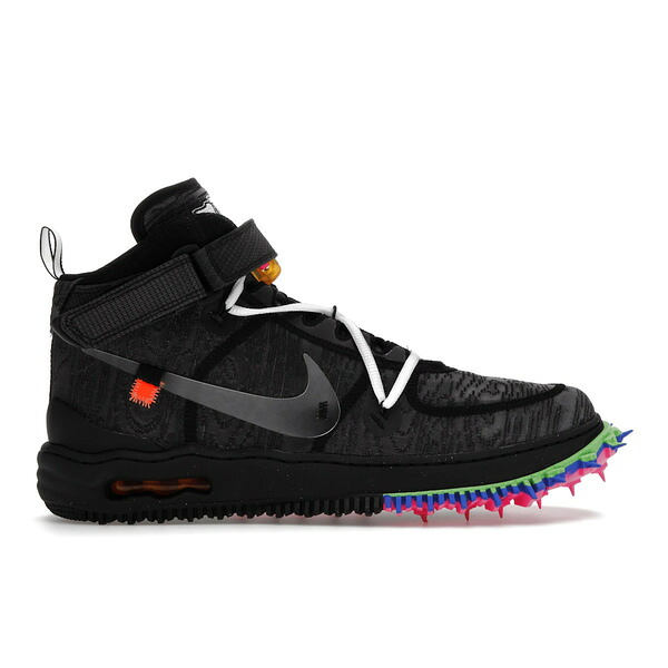 Nike ナイキ メンズ スニーカー 【Nike Air Force 1 Mid Off-White Black】 サイズ US_11.5(29.5cm) Black/Clear Black