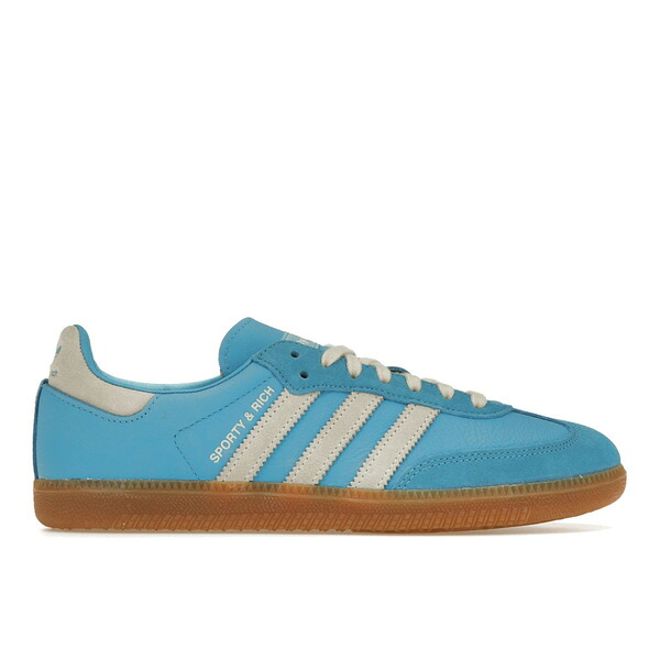 adidas アディダス メンズ スニーカー 【adidas Samba OG Sporty & Rich Blue Rush】 サイズ US_11.5(29.5cm) Blue Rush/Cream White/Gum