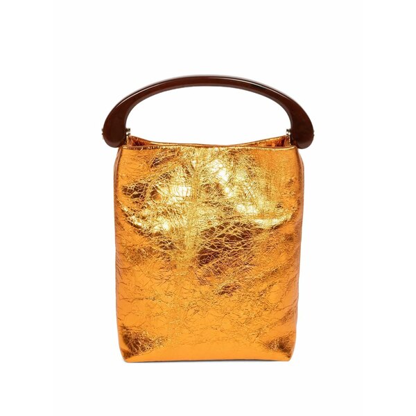 ドリス・ヴァン・ノッテン レディース ハンドバック 御徒面子 Micro leather tote bag Orange