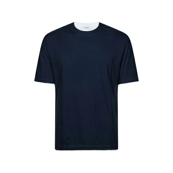 パウロペコラ メンズ プルオーバー トップス Short-sleeves t-shirt Blue