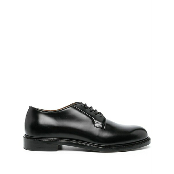 セバゴ メンズ 御召しものシューズ シューズ Leather derby shoes Black