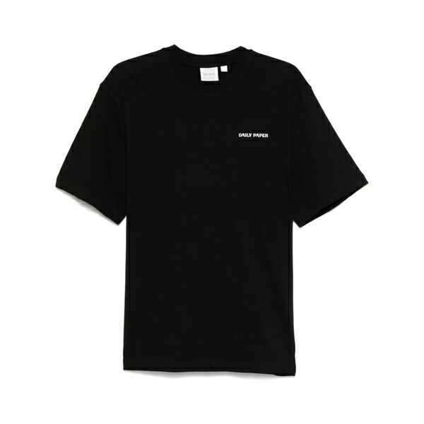デイリー・ペーパー メンズ Tシャツ トップス Dias t-shirt  Black