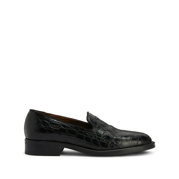 ジュゼッペザノッティ レディース スリッポン・ローファー シューズ Dories leather loafers Black