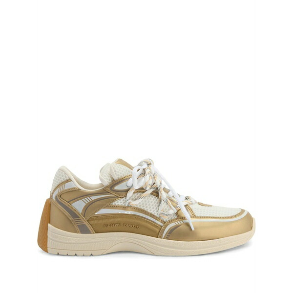ジュゼッペザノッティ メンズ スニーカー シューズ Leather sneakers White｜asty