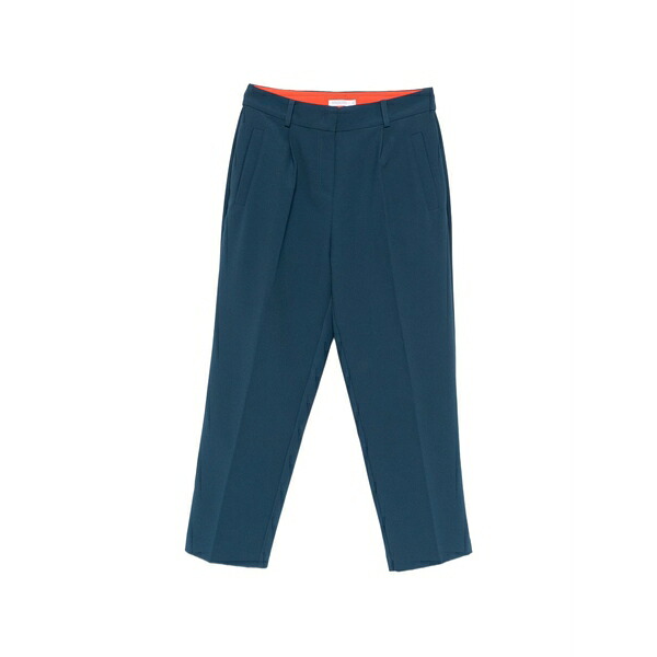 パトリツィア ペペ レディース カジュアルパンツ ボトムス Pleated tailored trousers Blue｜asty