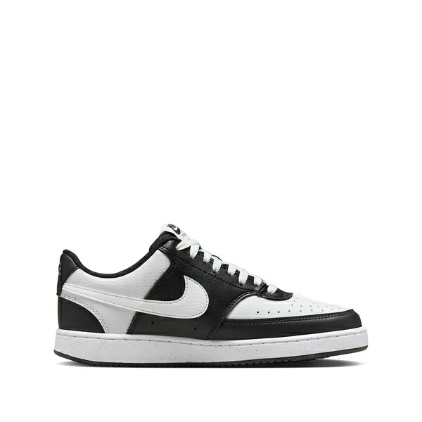 ナイキ レディース スニーカー シューズ Court vision low next nature "black/white" sneakers Black｜asty 23,616円
