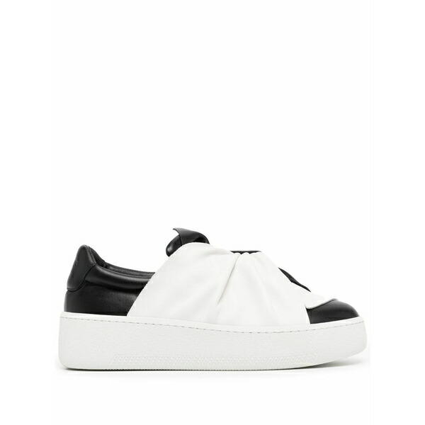 ポーツ 1961 レディース スニーカー シューズ Knot-detail slip-on sneakers Black