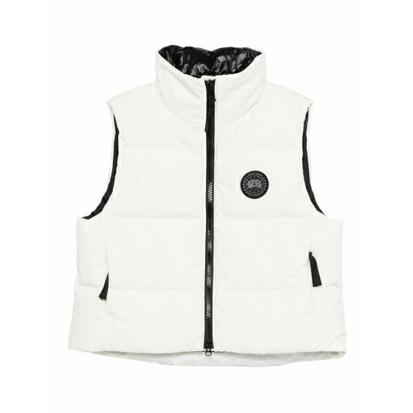 カナダグース レディース 上衣＆上衣 アウター Grandview cropped padded gilet White