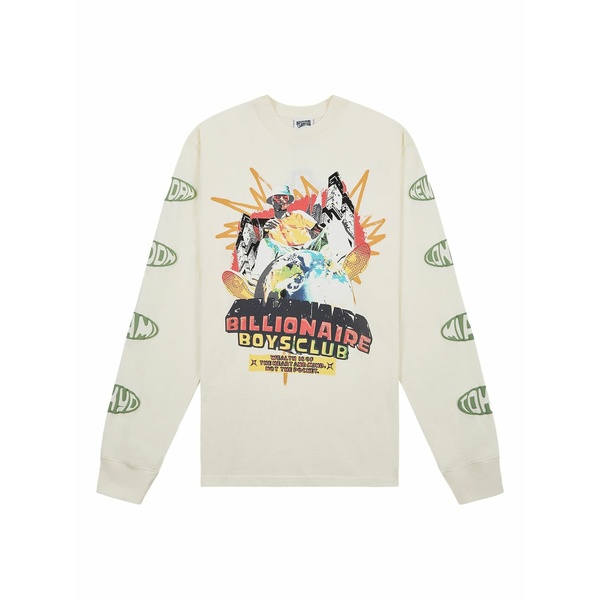 ビリオネアボーイズクラブ メンズ パーカー・スウェットシャツ アウター Heart mind dance long-sleeve sweatshirt Neutrals パーカー-トップス