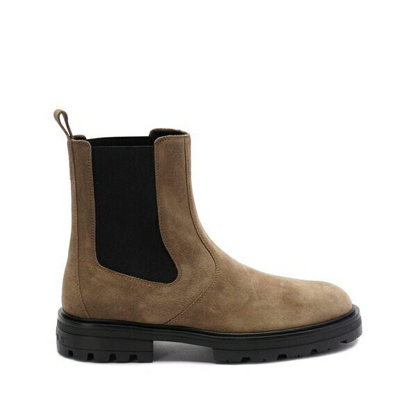 ホー火器 メンズ ブーツ シューズ H673 chelsea ankle boots Brown