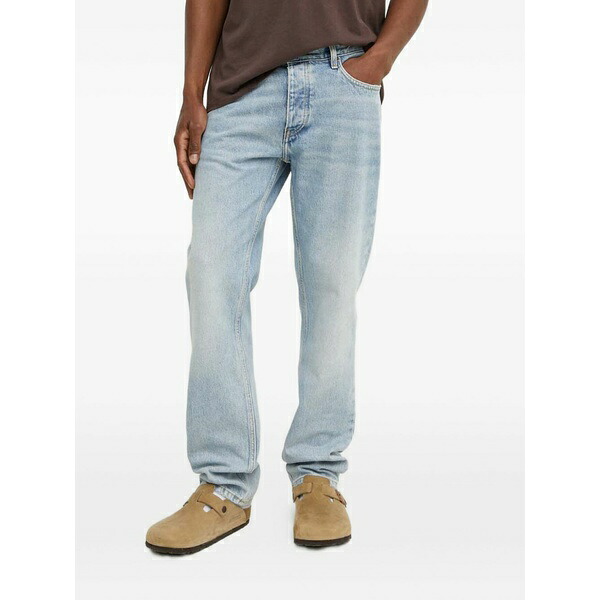 ウォンハンドレッド メンズ デニムパンツ ボトムス Pockets button denim Blue｜asty