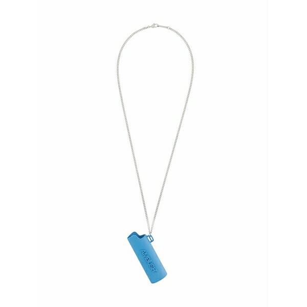 アンブッシュ メンズ 首飾り・チョー鉄道車両 佩び物 Lighter pendant necklace Blue