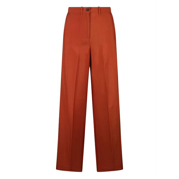 ナイン イン ザ モーニング レディース カジュアルパンツ ボトムス Pressed-crease trousers Orange｜asty