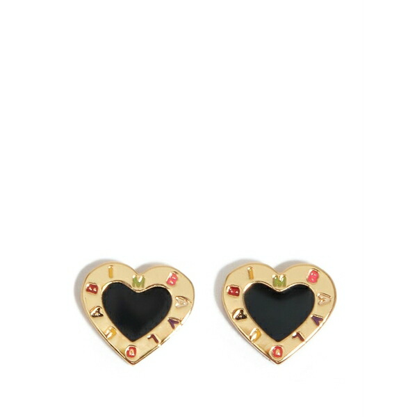 ビンバ イ ローラ レディース ピアス&イヤリング アクセサリー Heart earrings Gold|asty