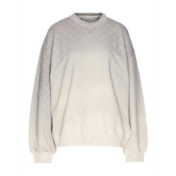 マリーン セル レディース パーカー・スウェットシャツ アウター Moon-logo sweatshirt Grey｜asty 94,490円