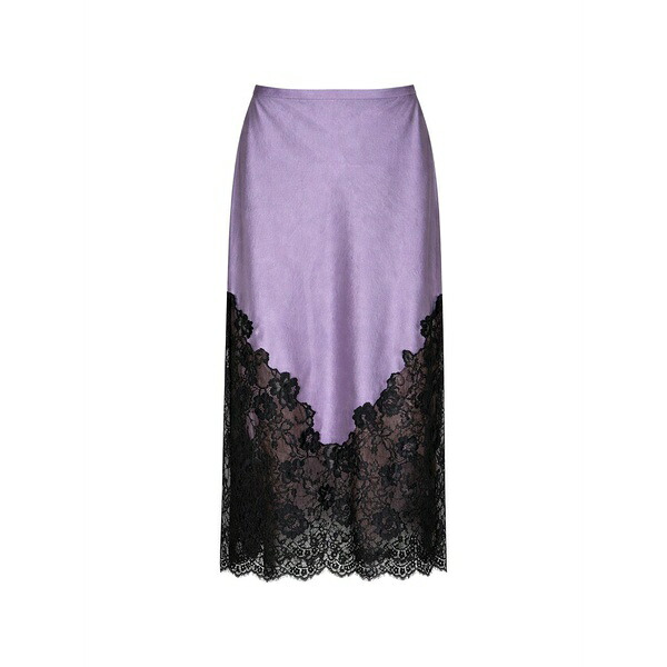 フレーデュマール レディース スカート ボトムス Juliet lace midi skirt Purple|asty