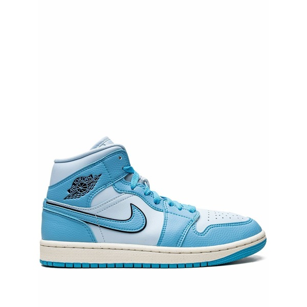 ジョーダン レディース スニーカー シューズ Air jordan 1 mid se \"ice blue\" sneakers Blue