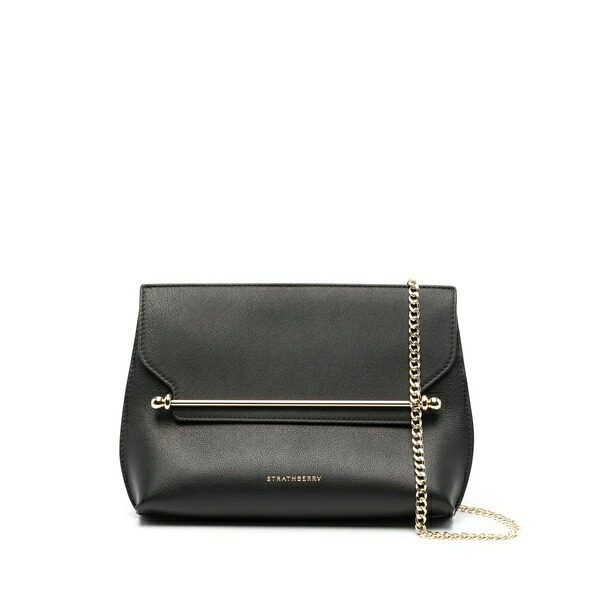 ストラスベリー レディース クラッチペダル御徒面子 御徒面子 Stylist clutch bag Black