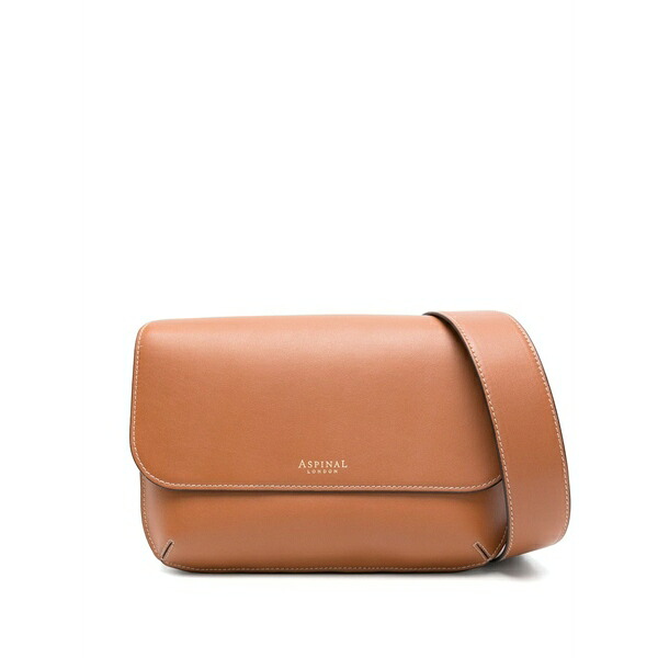 アスピナルオブロンドン レディース ショルダーバッグ 御徒面子 Ella grande crossbody bag Brown