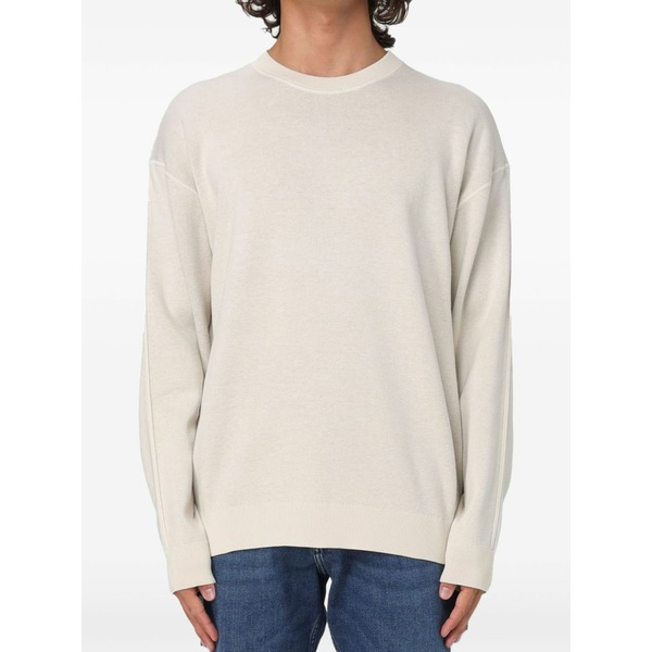 雇い主 メンズ 編み物\u0026プルオーバー アウター Crew-neck sweater Neutrals