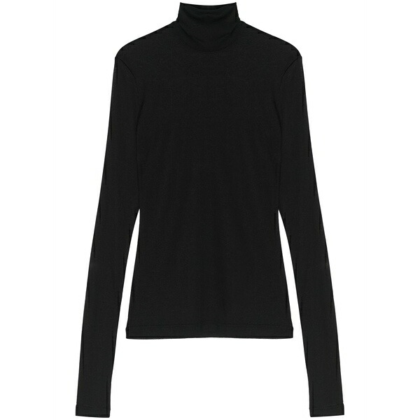 ナヌーシュカ レディース ティーシャツ トップス Harri roll-neck t-shirt Black トップス-Tシャツ・カットソー-レディースファッション
