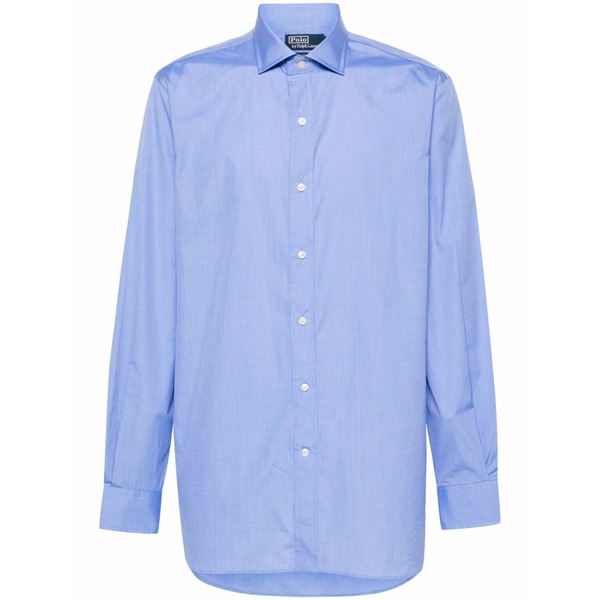 ラルフローレン メンズ プルオーバー トップス Polo pony cotton shirt Blue