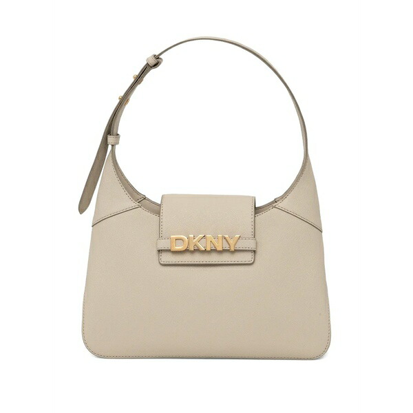 ダナ キャラン ニューヨーク レディース ショルダーバッグ バッグ Logo-detail shoulder bag Neutrals｜asty 43,680円