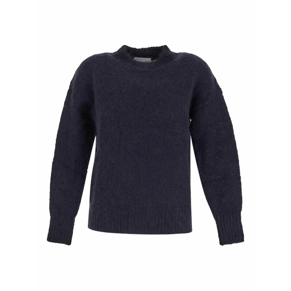 イザベル マラン レディース ニット&セーター アウター Crew-neck textured sweater Blue|asty