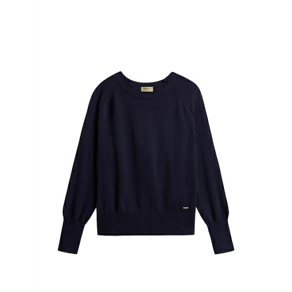 ウール リッチ レディース ニット&セーター アウター Crew-neck sweater Blue|asty