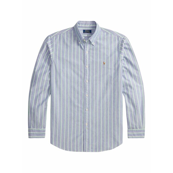 ラルフローレン メンズ プルオーバー トップス Striped buttoned shirt Blue