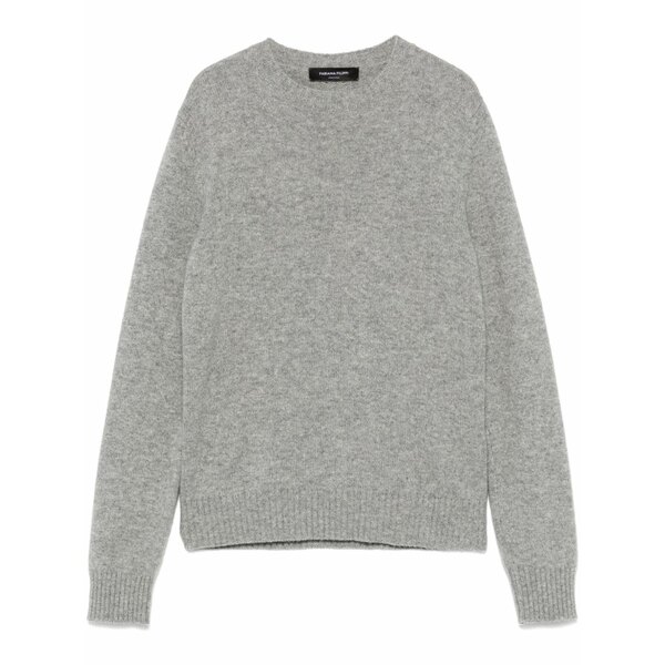 ファビアナ フィリッピ レディース 編み物\u0026スウェーター アウター Crew neck sweater Grey