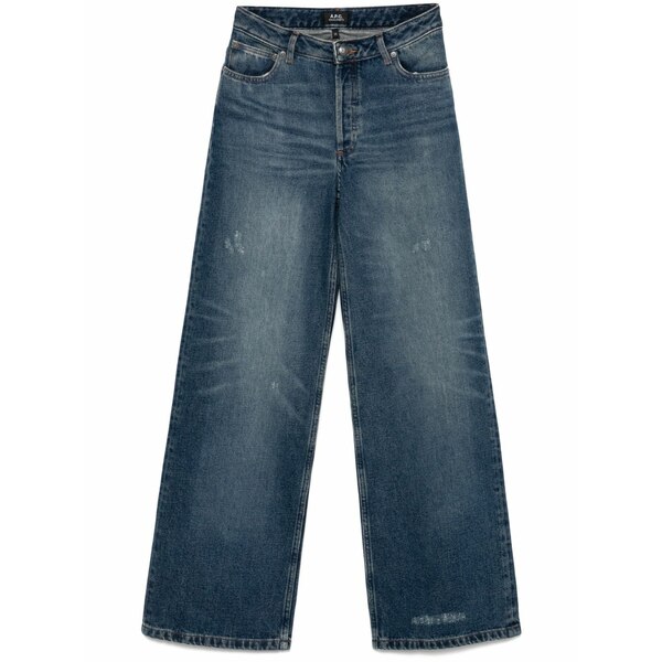 アーペーセー レディース デニムパンツ ボトムス Elisabeth jeans Blue|asty
