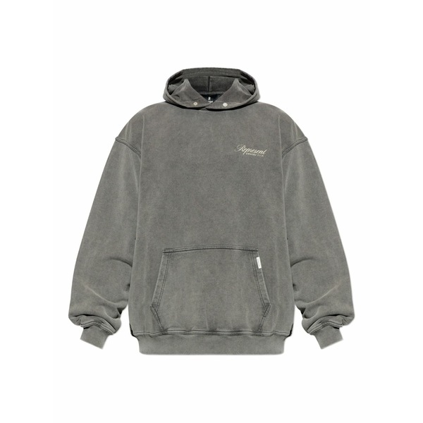 リプレゼント メンズ パーカー・スウェットシャツ アウター Cotton hoodie Grey