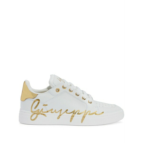 ジュゼッペザノッティ レディース スニーカー シューズ Gz94 logo-print sneakers White|asty