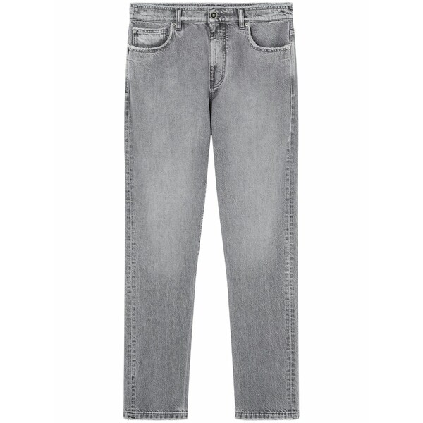 ヴェルサーチ メンズ デニムパンツ ボトムス Frayed straight-leg jeans Grey｜asty 106,900円