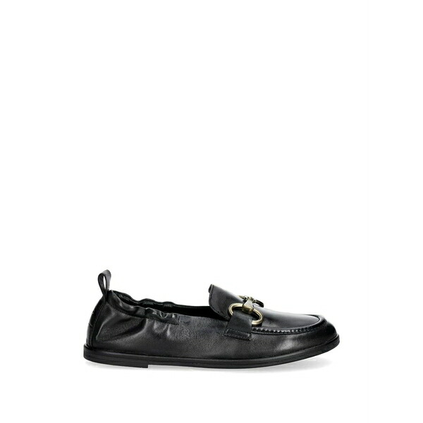 マルコポーロ レディース スリッポン・ローファー シューズ Elasticated loafers Black|asty