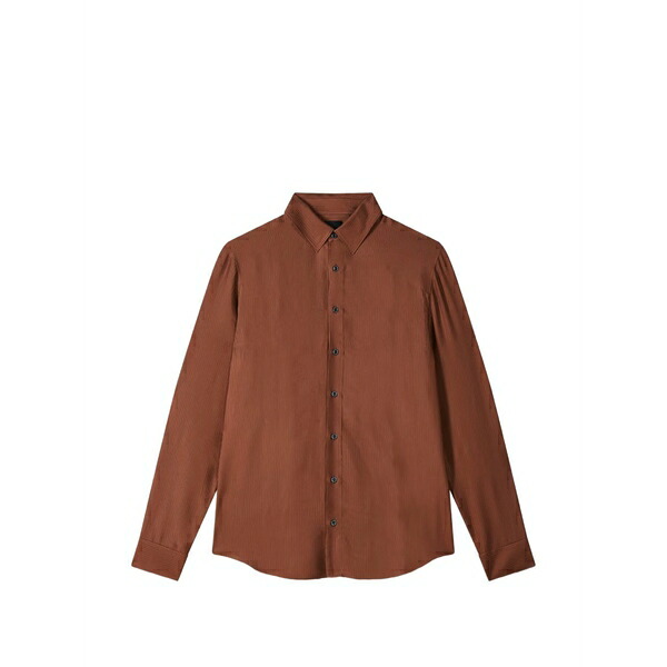 パトリツィア ペペ メンズ シャツ トップス Long-sleeve shirt Brown|asty