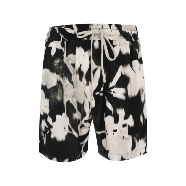 ガレパリ メンズ カジュアルパンツ ボトムス Patterned bermuda shorts Black｜asty