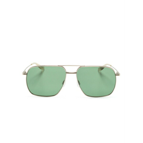バートンペレイラ メンズ サングラス・アイウェア アクセサリー Royale pilot-frame sunglasses Gold|asty