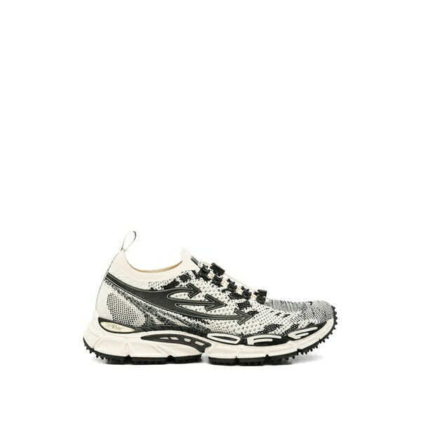 オフホワイト メンズ スニーカー シューズ Be right back knit sneakers Neutrals|asty