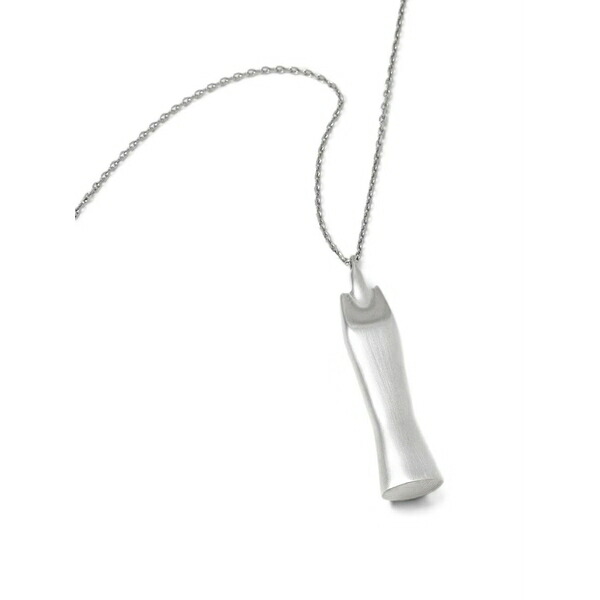 リックオウエンス レディース ネックレス・チョーカー・ペンダントトップ アクセサリー Sister sculptural-pendant necklace Silver｜asty